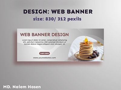 Web banner design