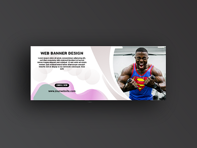 Web banner design