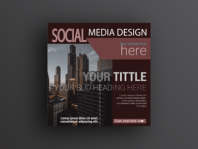 Social media design