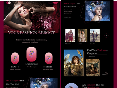 Fashion -Website Concept