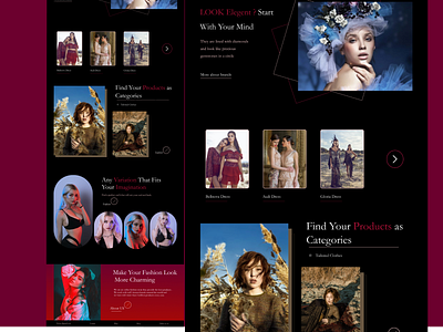 Fashion -Website Concept