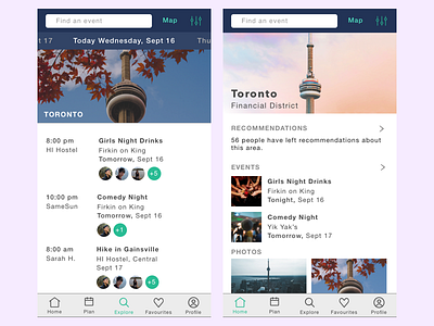 Travel App Concept