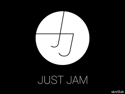 JUST JAM logo design by @mkrmStudio branding design graphic design illustration logo typography vector