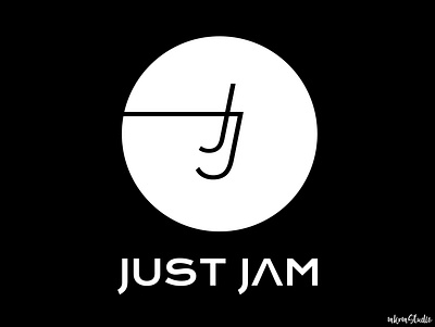 JUST JAM logo design by @mkrmStudio branding design graphic design illustration logo typography vector