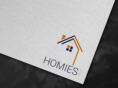 HOMIES RENTAL Business card logo design by @mkrmStudio branding business design graphic design illustration logo vector