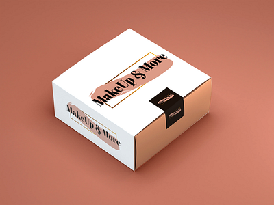 MakeUp & More édition femmes gold box design by @mkrmStudio