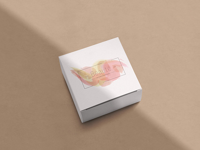 Beauté édition femmes watercolor box design by @mkrmStudio