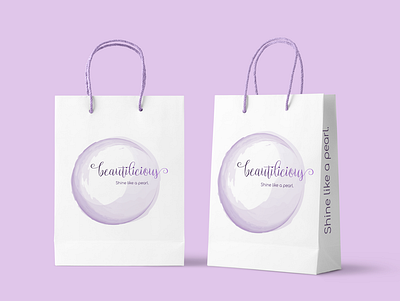 beautilicious edition femmes watercolor design by @mkrmStudio branding graphic design logo