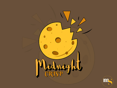 Midnight CRISP logo design by @mkrmStudio