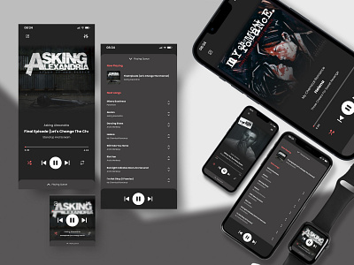 Daily UI #009 / Music Player apps branding dailyui dailyui 009 mobile ui uiux