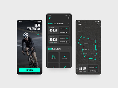 Location Tracker apps daily ui 020 mobile uiux