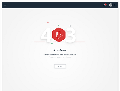 403 Access denied. 403 access denied admin clean error ui design