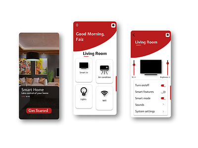 Home Monitoring Dashboard UI app application dashboard design home dashboard information monitoring smart home ui ux
