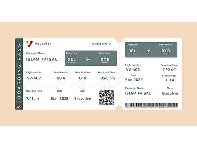 Boarding Pass UI airlines boarding pass ui boardingpass boardingpass design design flight information inspiration pass ui ux