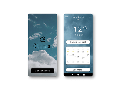 Weather App UI