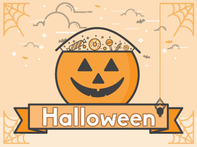 Halloween Icon 2015 candy halloween spiders