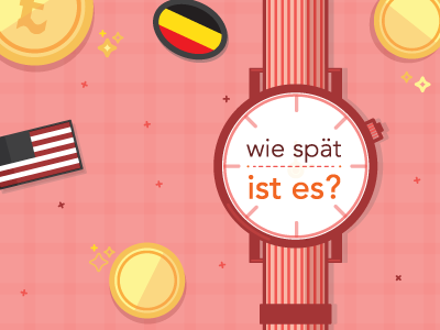 Learning German Part 2 deutsch euro german time travel watch