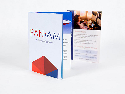 PANAM Rebrand Multi-faceted brochure brochure multi faceted panam print rebrand