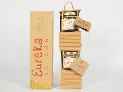 Euréka Package Design 1 herbs package print spices tower