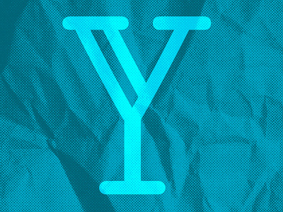 26 Days of Type, Y. #2 letters vector y