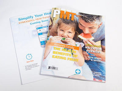 Personalized Medicine Today Magazine branding design layout magazine photography print
