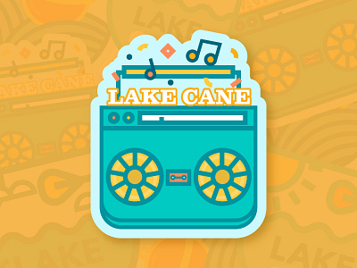 Sticker Collection 2 jamming lake music ocean sea stickers