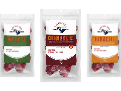 Debs Beef Jerky Branding