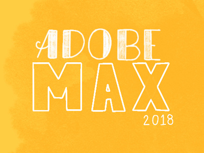 Adobe Max 2018 adobe adobe max handlettering ipad pro la lettering los angeles procreate