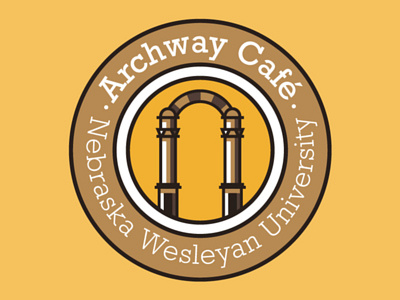 Archway Logo arch archway cafe college logo university