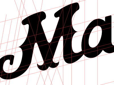 Maldo logotype [WIP] curves illustrator lettering logo logotype maldo typography vector wip