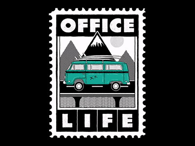 OFFICE LIFE [The Surf Office] coworking maldo maldonaut mountains nomad remote sea surf surf office travel van van life