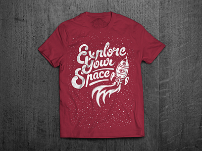 LEMONAUT ✮ Explore Your Space [T-shirt] apparel astronaut lemon lemonaut lettering logo maldo maldonaut sale shop space tshirt