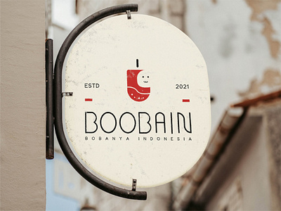 Boobain Boba Drink - Brand Identity (1/3)