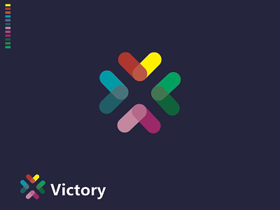 Victory logo app logo brandidentity branding colourful creative graphic design icon logo letter logo logo logo branding logo concept logo design logo designer logo make logo type logoinspiration logos modern logo v logo web logo