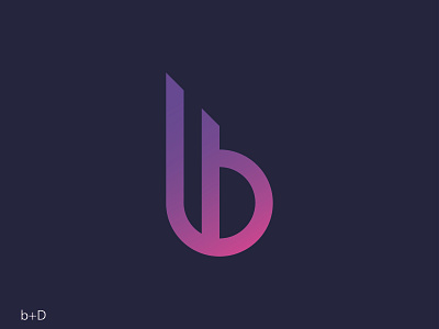 B+D logo (letter mark)