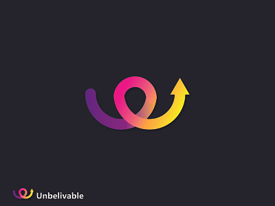 Unbelivable abstract logo app logo brand identity branding concept creative design graphic design icon logo letter logo logo logo designer logo idea logo make logoinspiration minimal modern symbol