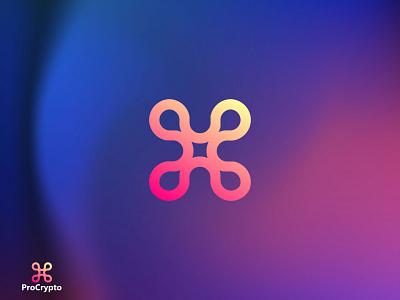 ProCrypto abstract best logo designer in dribbble brand branding branding identity coin logo concept creative crypto design graphic design icon logo internet letter logo logo logo designer logo idea minimal modern symbol