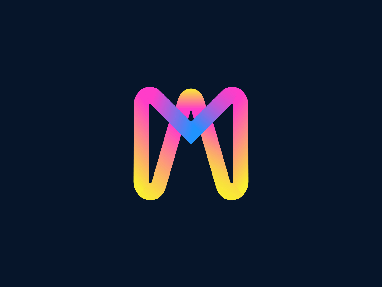 M+a Lettermark Logo Design By Raihan Kabir On Dribbble