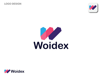 Woidex Logo - W letter mark app branding concept creative hire icon identity illustration letter logo logo logo design logo designer mark minimal modern monogram symbol w w letter w logo