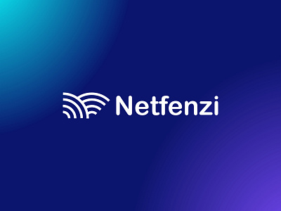 Netfenzi Logo Design app branding concept creative f logo icon illustration letter logo logo logo design logo designer mark minimal modern net network nft symbol web logo wifi