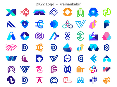 Logo Design Collection 2022 3d app logo branding concept creative design graphic design hire icon logo illustration letter logo logo logo collection logo design logo designer logo mark minimal logo monogram logo symbol web logo