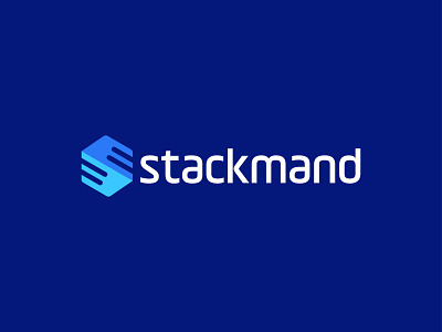 Stackmand logo design