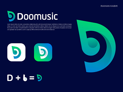 Doomusic logo | Brand design