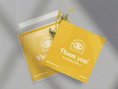 Televisionaries Branding - thank you card