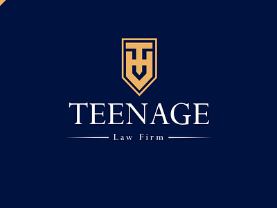 Teenage law firm - A teenage crime defence attorney abstract badge branding classic design dribbble firm graphic design illustration law lawer logo luxurious minimal monogram royal t logo teenage vector