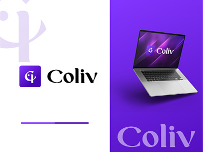 Coliv - Take your business instraction abstract abstract logo app icon branding business c logo ci logo design dribbble graphic design illustration lettermark logo luxurious logo minimal pictorial purple trending vector wordmark