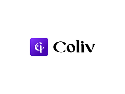 Coliv - a business logo app icon branding business c logo ci logo design dribbble gradient logo graphic design illustration lettermark logo luxurious minimal minimalist pictorial purple trending vector wordmark