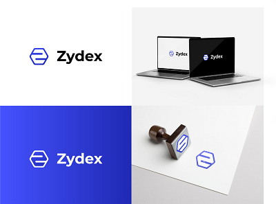 Zydex - Coding platform app icon branding code coding design dribbble graphic design hexagon illustration learning logo luxurious minimal online purple trending vector website wordmark z logo