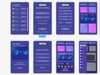 Mobile Dapp design