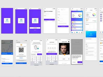 Crypto apps design